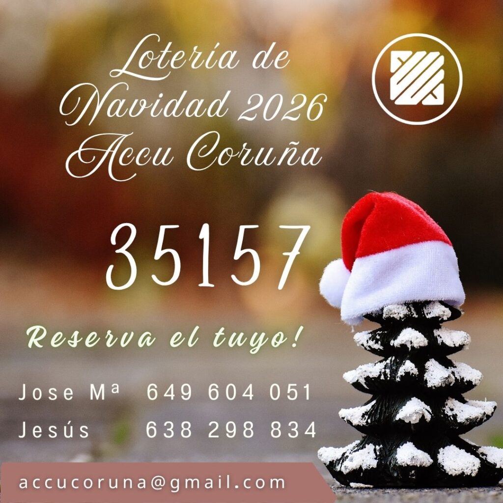 Lotería Navidad 2026 ACCU Coruña